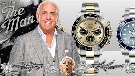 rolex watch day date ric flair|Ric Flair wwe.